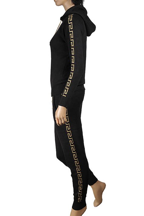 versace woman sports wear|Versace tracksuit for women.